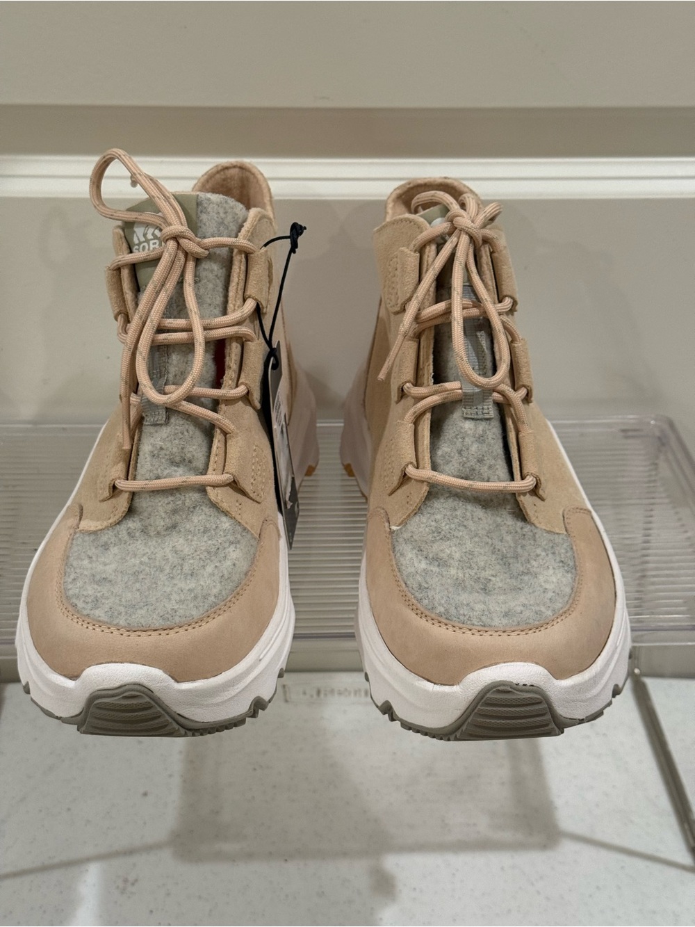 NEW Sorel Women‘s Kinetic Breakthru Caribou Boots ~ Size 10